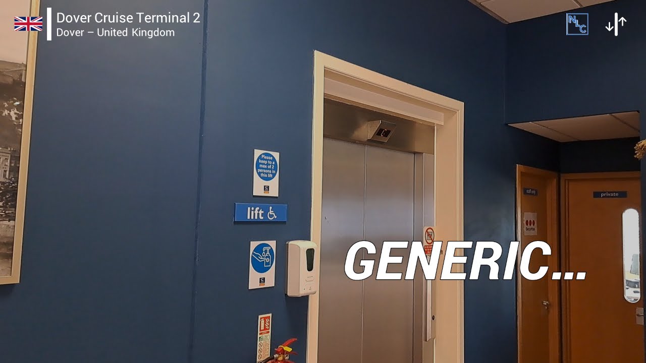 Nova Hydraulic Elevator - Dover Cruise Terminal 2, Dover, UK