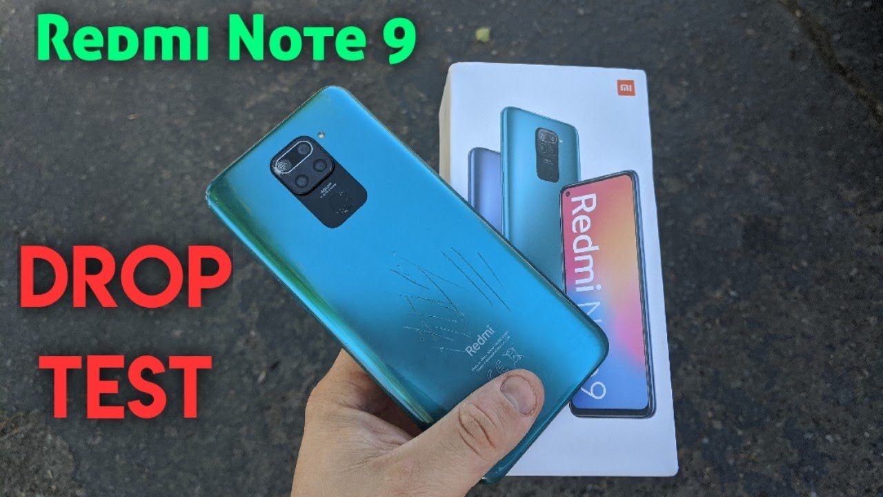 Redmi Note 9 Drop test ...