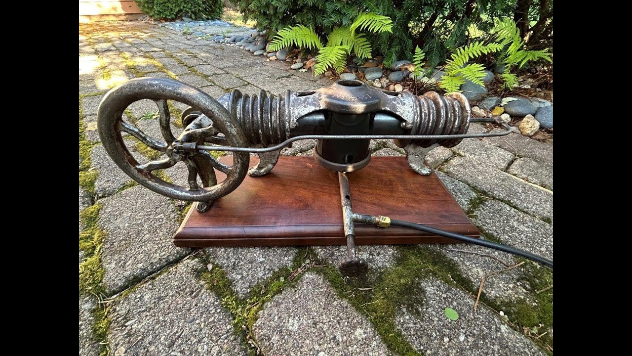 Early Essex hot air engine