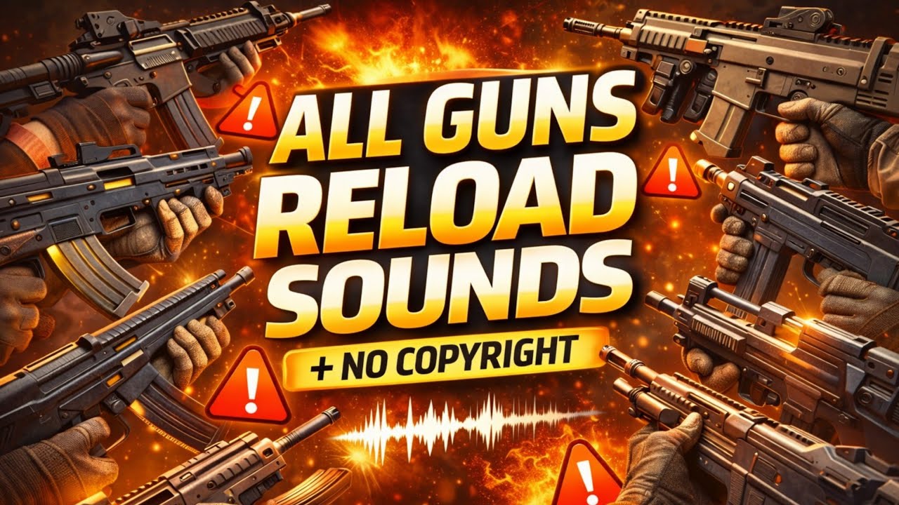 Free fire All Guns Reload sound effects | ff All Guns Reload sound effects 2026