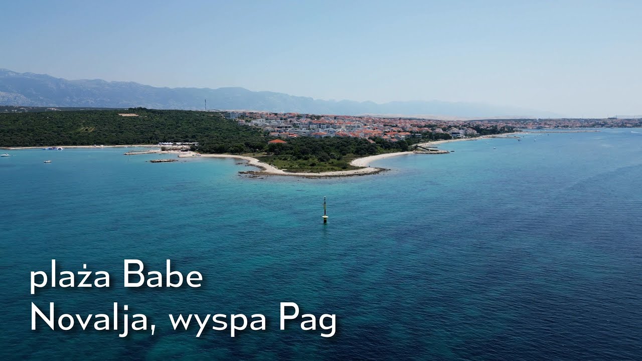 plaża Babe, Novalja, wyspa Pag, Chorwacja 06/2025 / Babe beach, Novalja, island of Pag, 06/2025