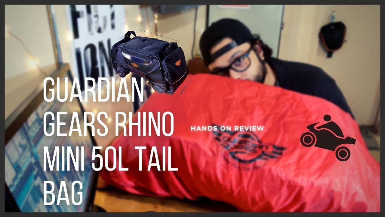 Guardian Gears Rhino Mini 50L Tail Bag Hands On Review!
