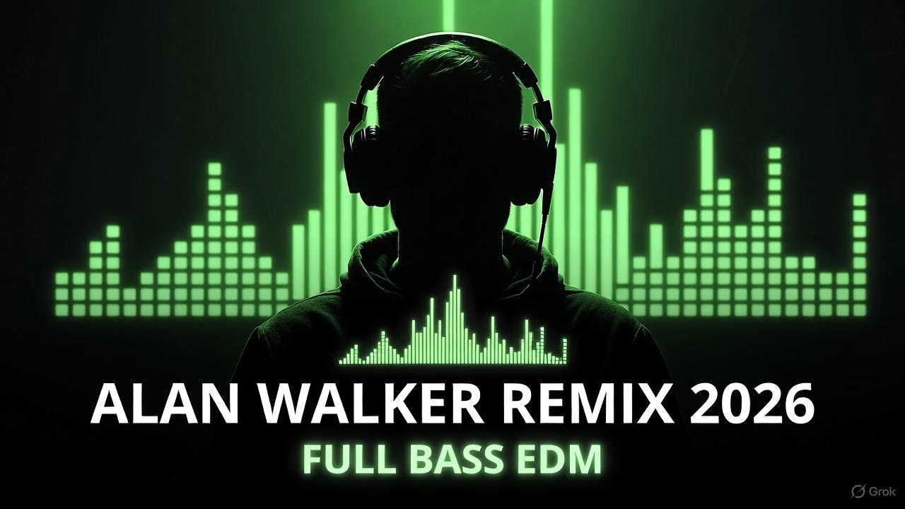 Alan Walker Remix 2026 🔥 Full Bass Mix | EDM & NCS Style