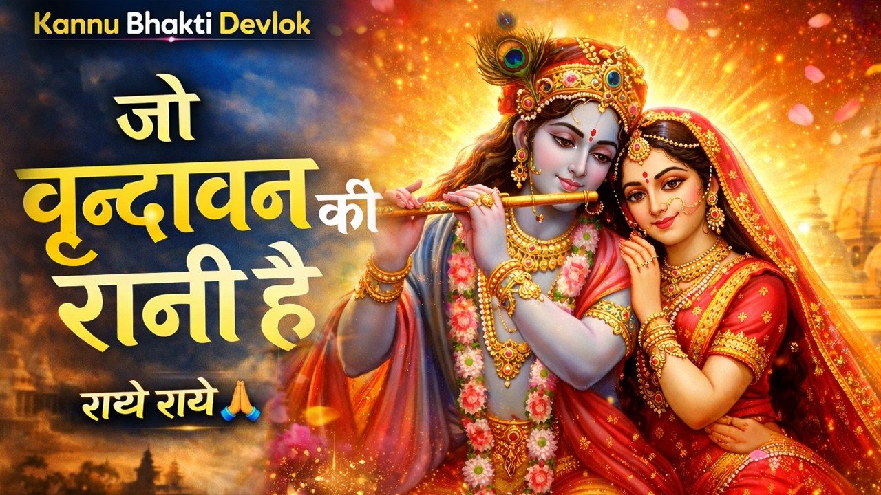 Vrindavan Ki Rani Radha Rani 🌸 | Superhit Radha Krishna Bhajan 2026 | Kannu Bhakti Devlok