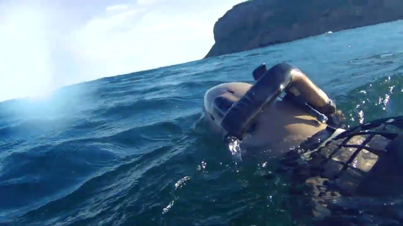 Китайский подводный буксировщик