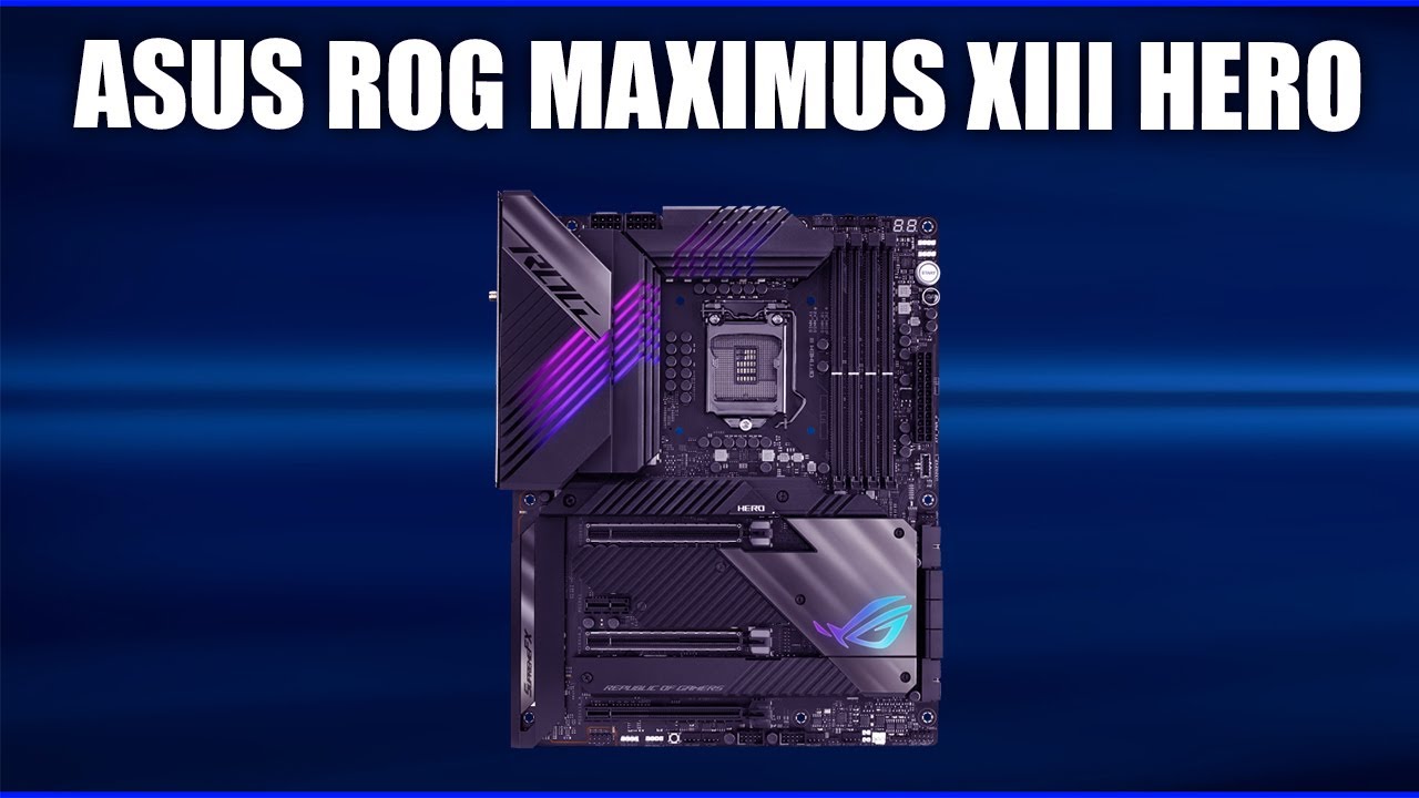 Материнская плата Asus ROG MAXIMUS XIII HERO