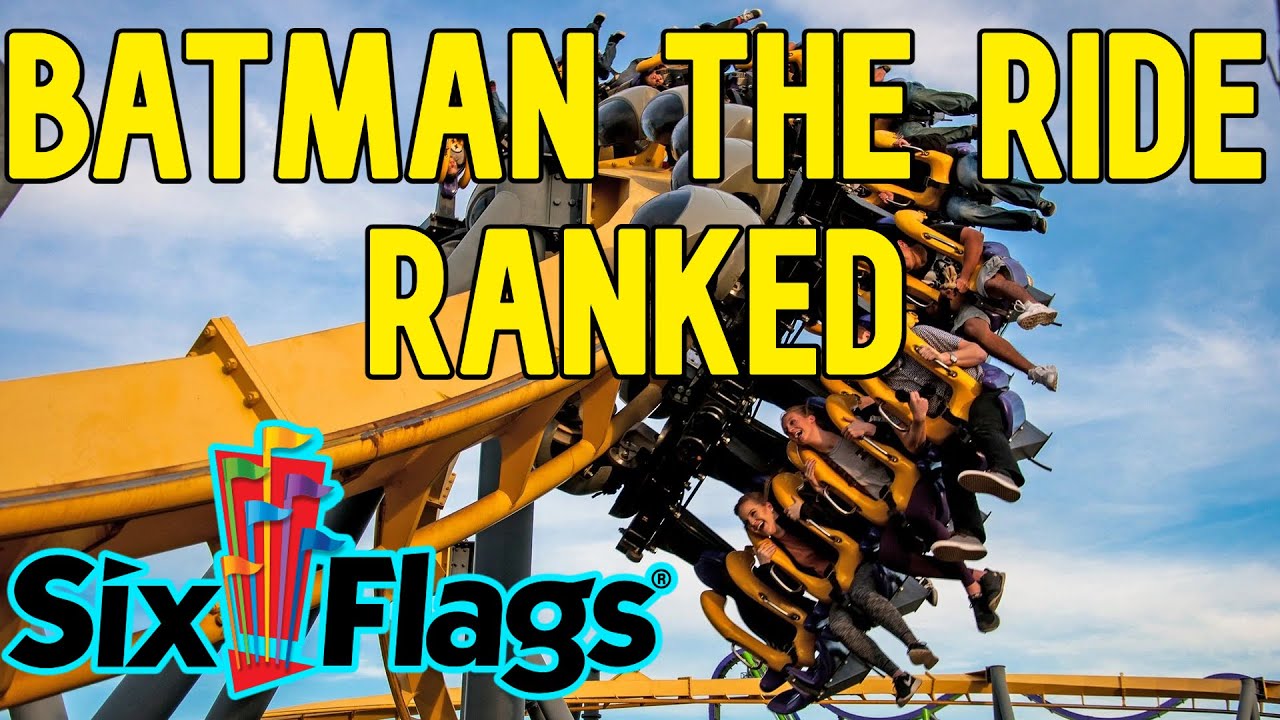 ВСЕ клоны Six Flags Batman the Ride получили рейтинг