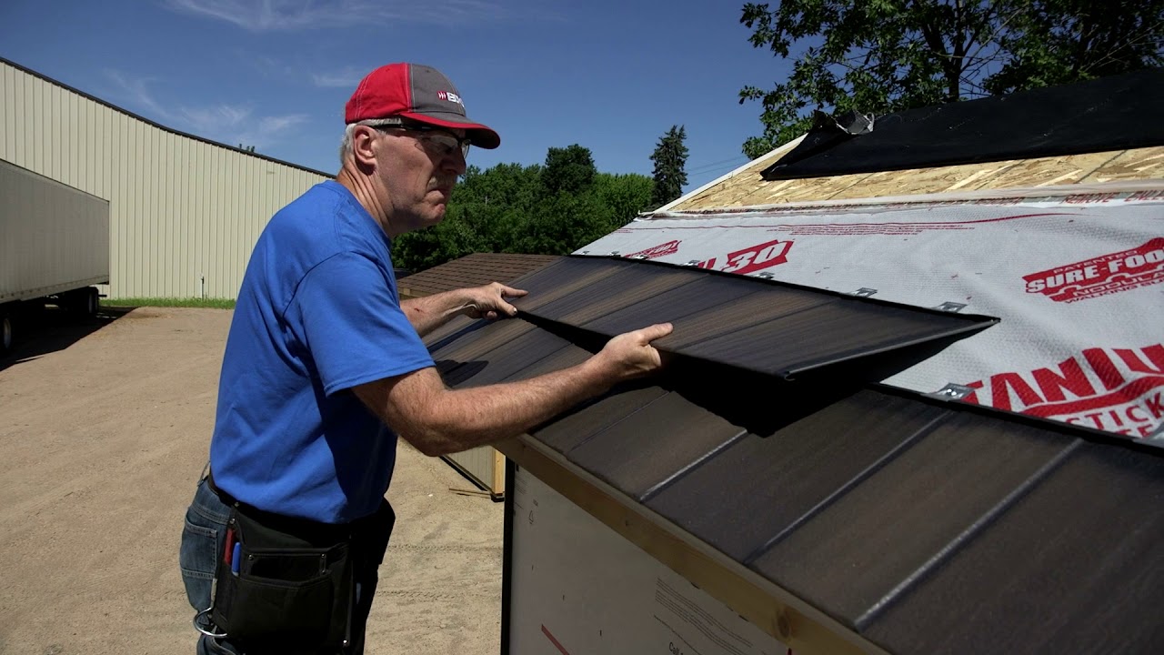 Roofing Installation: Panel Installation