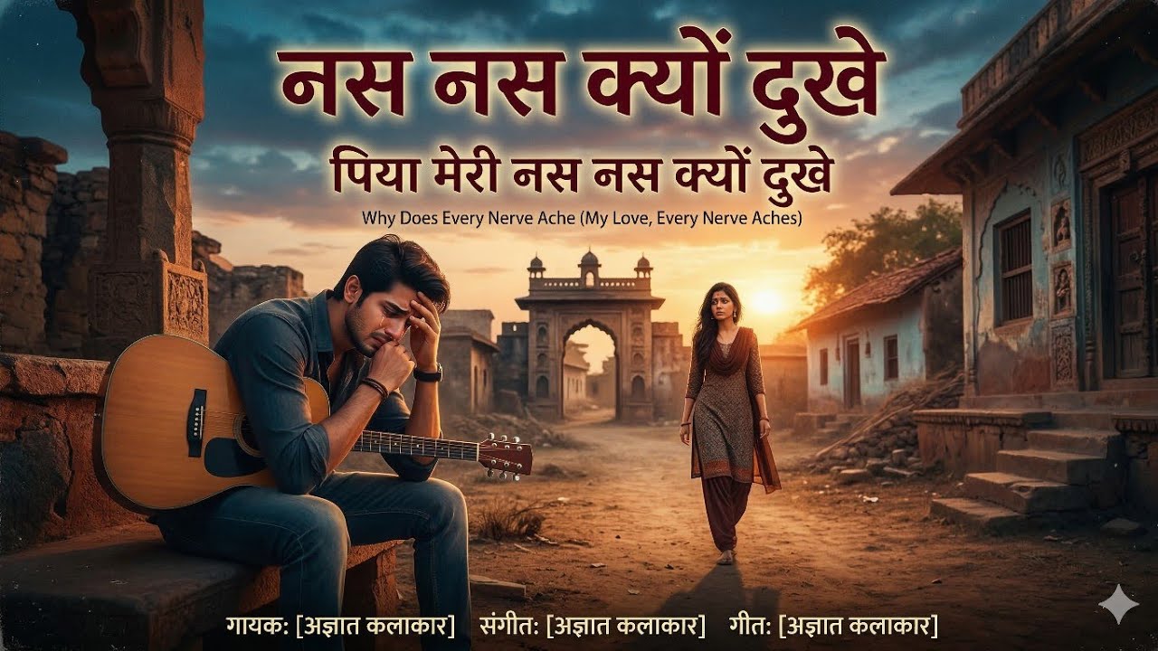 Nas Nas Kyu Dukhei | पिया मेरी नस नस के हो दुखे | Anjali Raghav & Karan Chaudhary| Braj bhasha Song