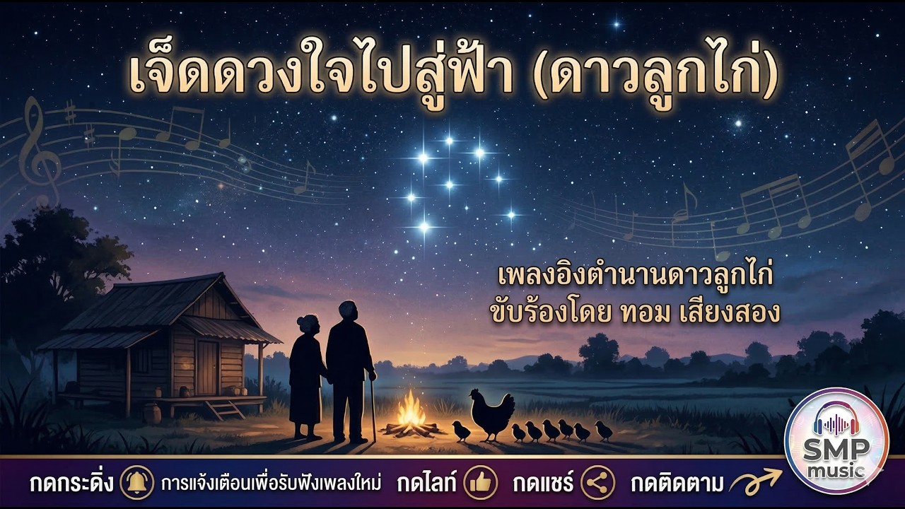 เจ็ดดวงใจไปสู่ฟ้า(ดาวลูกไก่) - ทอม เสียงสอง 【OFFICIAL MV】