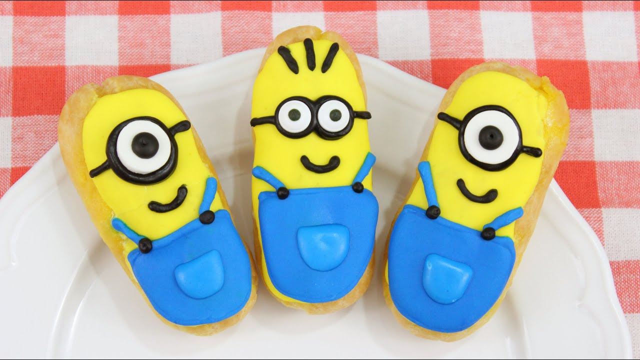How to Make Minion Eclairs!