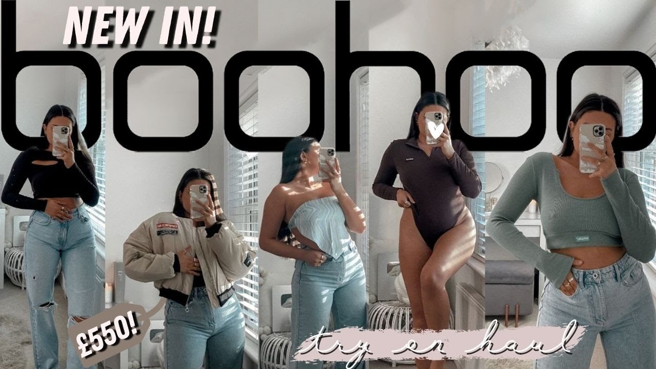 HUGE NEW IN BOOHOO TRY ON HAUL! & DISCOUNT CODE | Emily Philpott