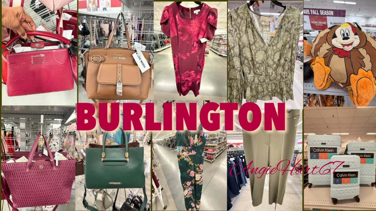 BURLINGTON AFFORDABLE  STYLES FOR LESS # handbags #dresses #shoes @AngieHart67 #luggage #fall2025 