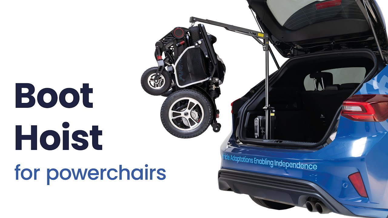 Boot Hoists for Powerchairs | Loading & Stowage from Mobility in Motion