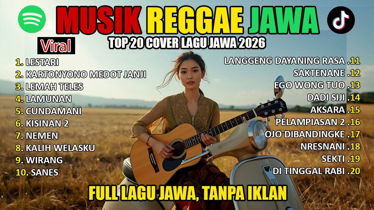 Full Album Lagu Jawa Cover Reggae | Top Lagu Spotify Indonesia 2026 🎧🔥 Kumpulan Musik Cover REGGAE