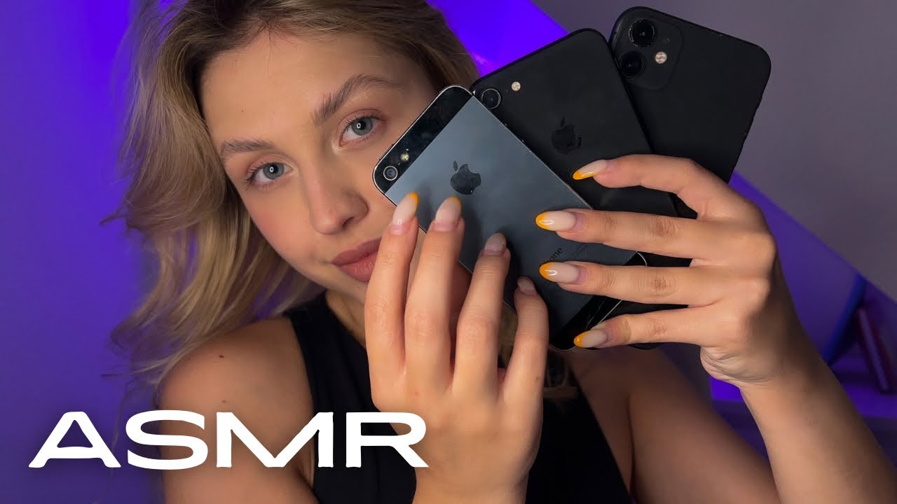 ASMR | a lots of tapping | IPhone tapping | Box tapping | unboxing sounds