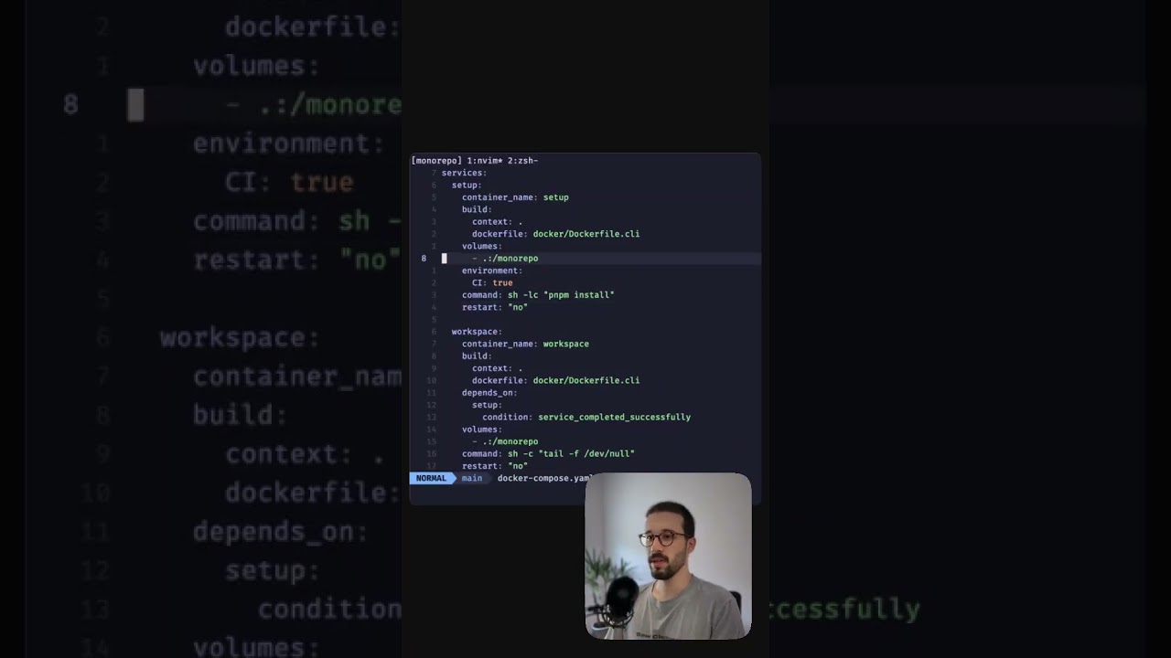 O jeito certo de instalar dependências com Docker em um monorepo #monorepos #docker #software