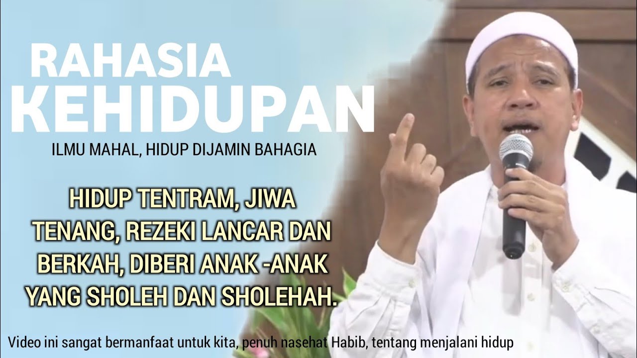 Pengen Hidup Nikmat, Tenang, Tentram, Punya Anak Sholeh, Rezeki Lancar Dan Berkah? Ini Rahasianya...