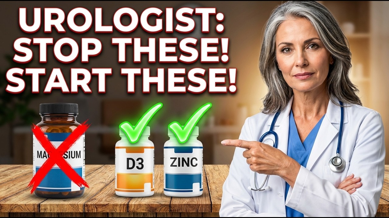 Forget Magnesium! Take These 2 Vitamins at Night for Men’s Vitality (Over 50)