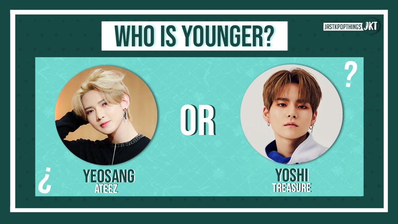 GUESS WHICH KPOP IDOL IS YOUNGER #1 | [KPOP GAMES]