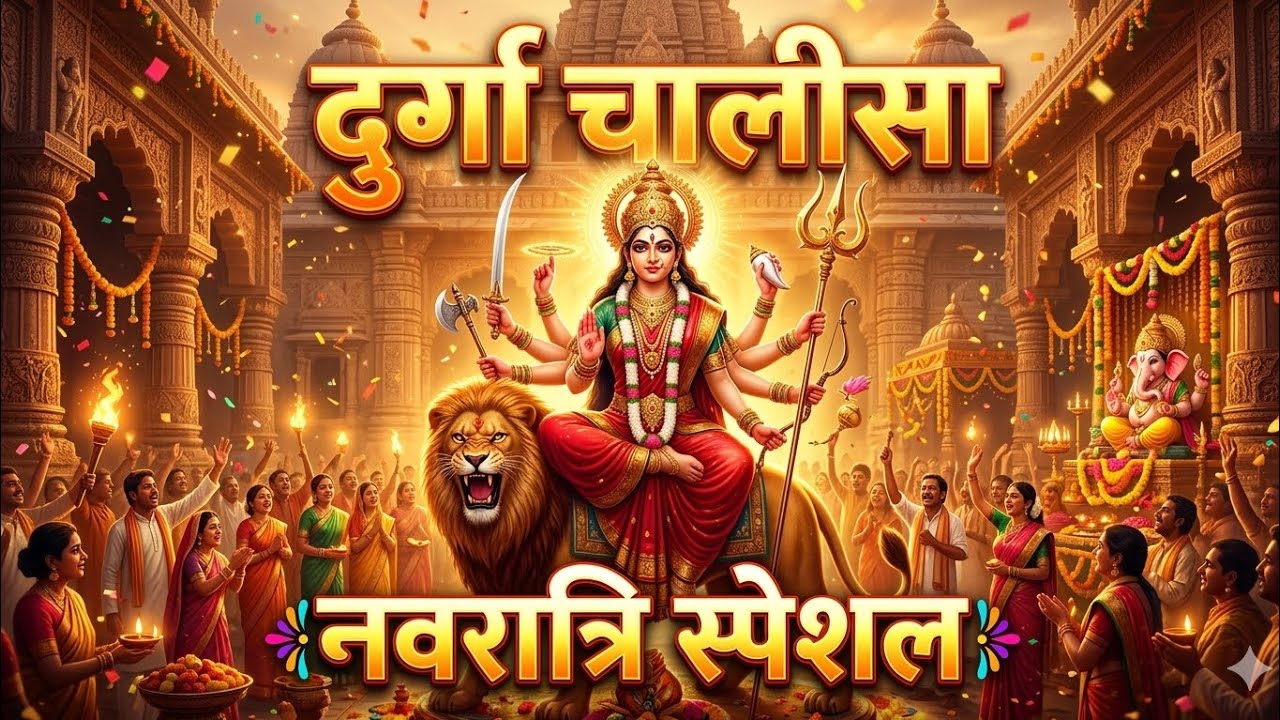 नवरात्रि स्पेशल दुर्गा चालीसा | Durga Chalisa | Mata Rani Bhajan