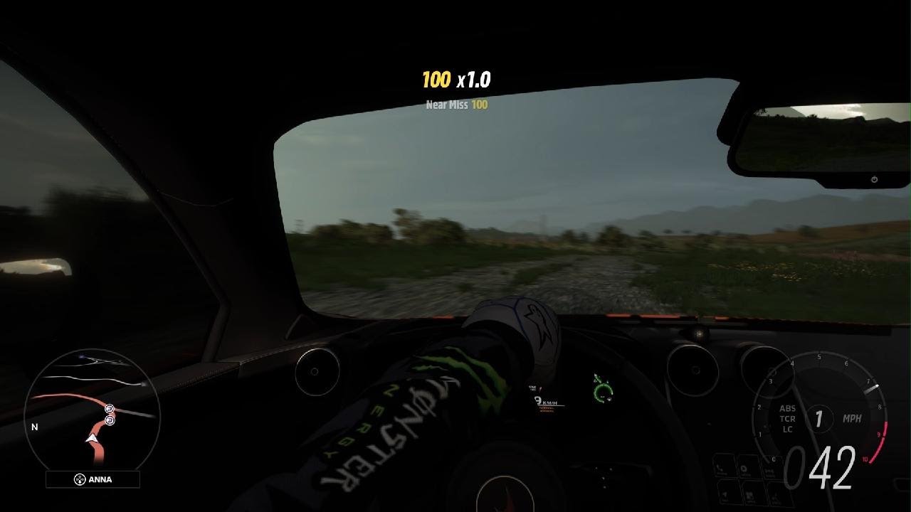 McLaren  drifting at the end of the video