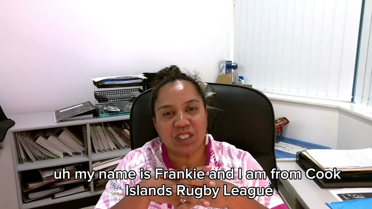 Supoort Video from Cook Islands Rugby League