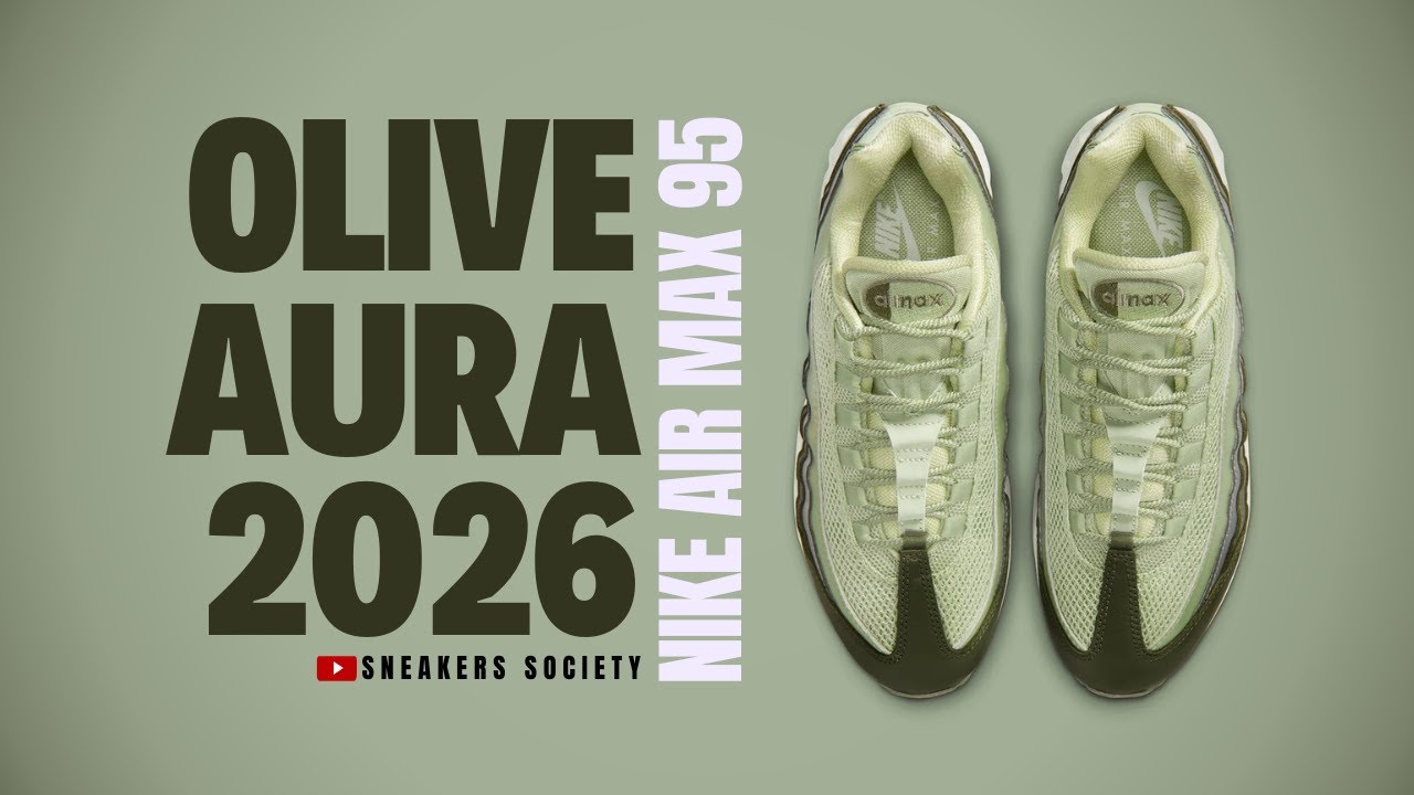 OLIVE AURA 2026 Nike Air Max 95 | DETAILED LOOK + PRICE