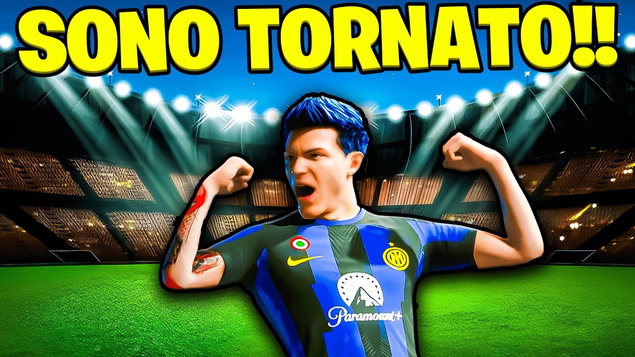 SONO TORNATO NELLA CARRIERA GIOCATORE SU FC 24!!