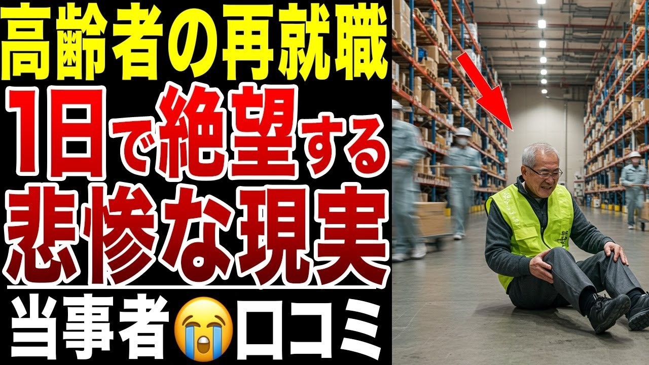 【シニアの現実】ハローワークの仕事で「2日もたなかった」シニア再就職の現実！口コミ20選紹介します