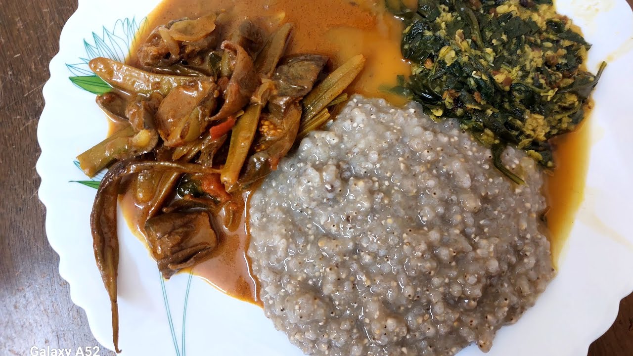 கம்பஞ்சோறு செய்முறை அளவுகள்....