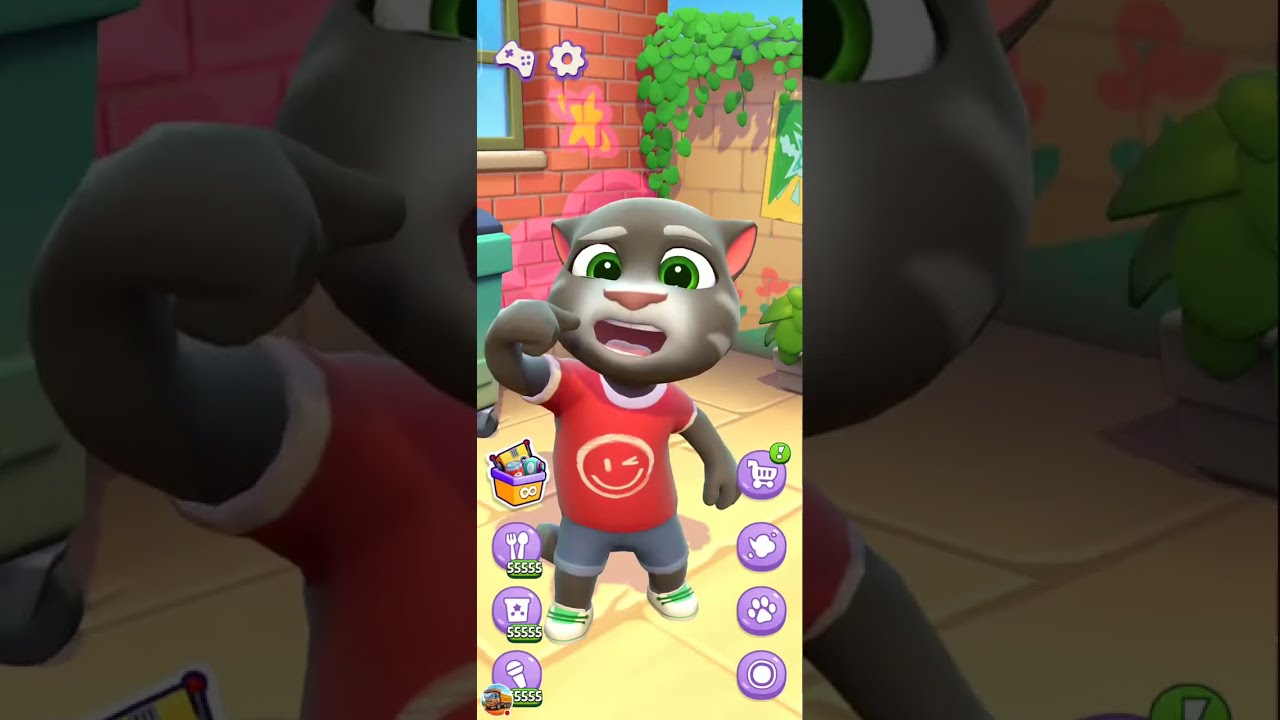 Talking tom live gameplay 16 #shortslive #live #talkingtom