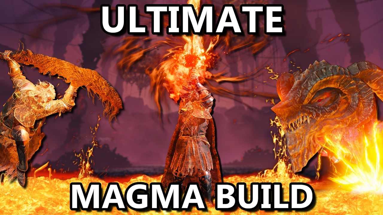 This Magma Build MELTS EVERYTHING In Elden Ring!