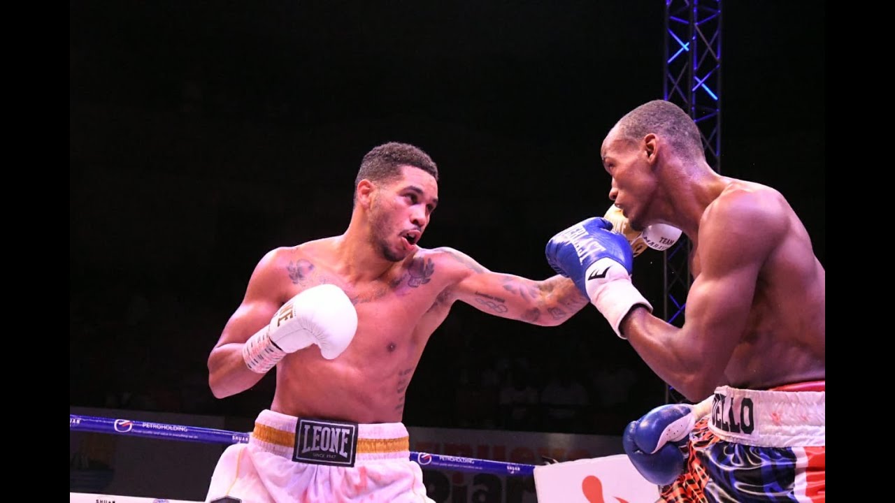 Alberto Puello vs Jonathan Alonso - Campeonato Interino Super Ligero AMB