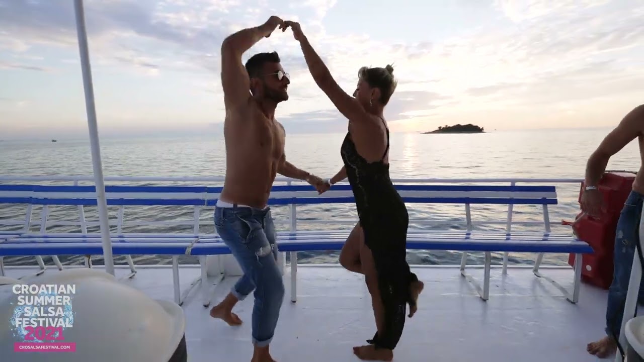 Ciccio & Linda & Marco - Social dancing | Croatian Summer Salsa Festival 2021