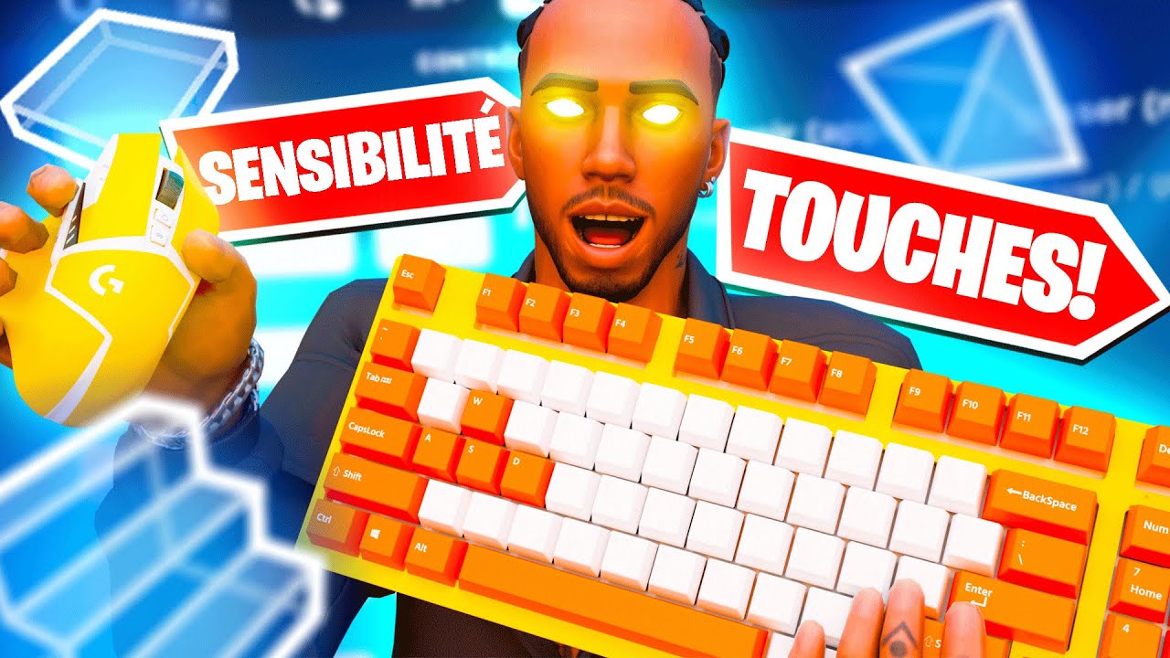 Les MEILLEURS TOUCHES pour DÉBUTER et ÊTRE FLUIDE CLAVIER SOURIS sur FORTNITE ! 🎯