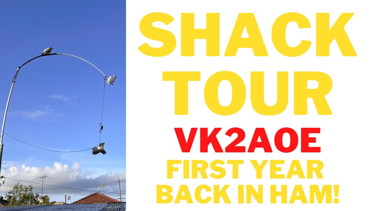 Shack Tour VK2AOE @TheArtofEngineering