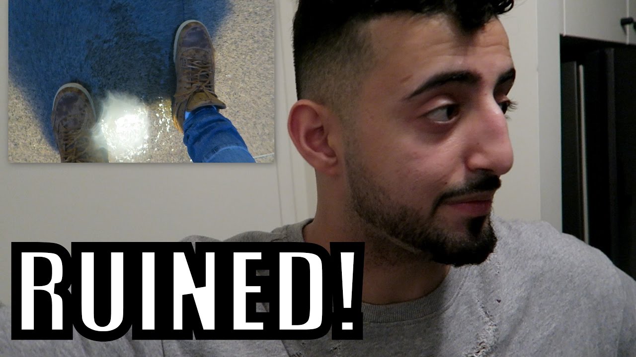 MY NEW JORDAN'S ARE RUINED!