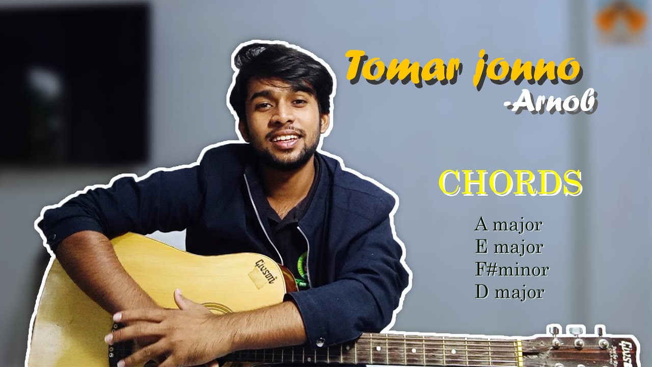 Tomar jonno nilche tara guitar chords | Arnob | Six Strings with Mahim