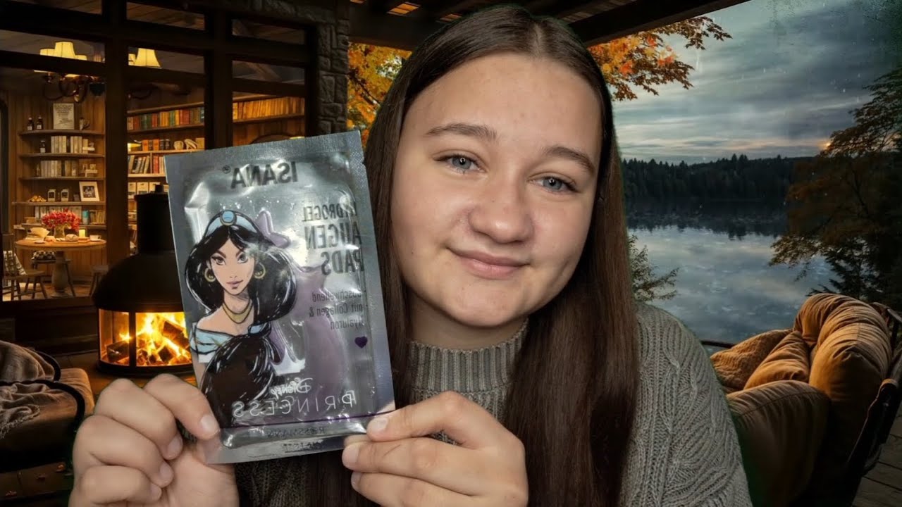 ASMR Ich mache deine gemütliche Herbst Skincare🧡🐿 - Autumm asmr🦔🍁 (Maske, Creme und Eyepads)