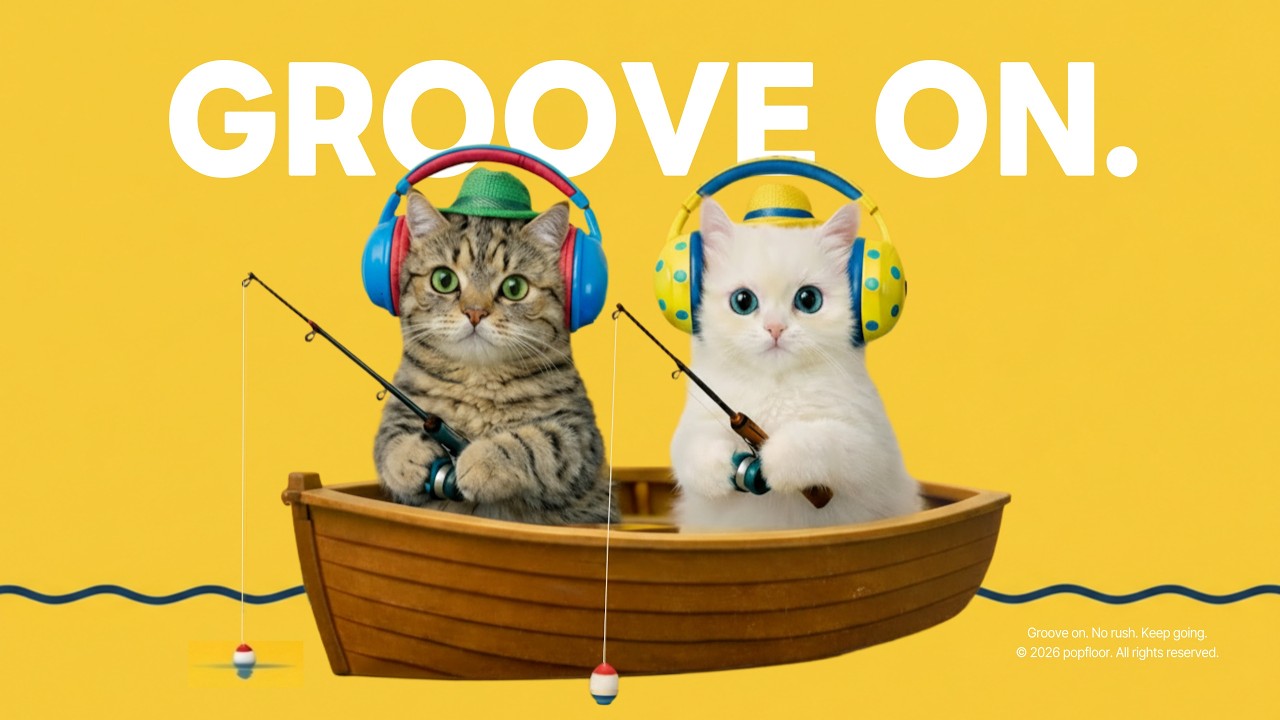Playlist | 낚여버린 느좋 그루브 💛 Fishing Groove Time 🎣  GROOVE POP · JAZZPOP 😎 매장음악 · 카페 · 노동요