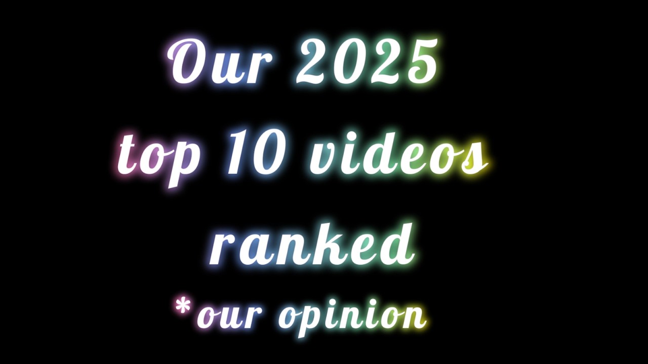 Our TOP 10 memes of 2025 ranked! :D (By us🩷 )