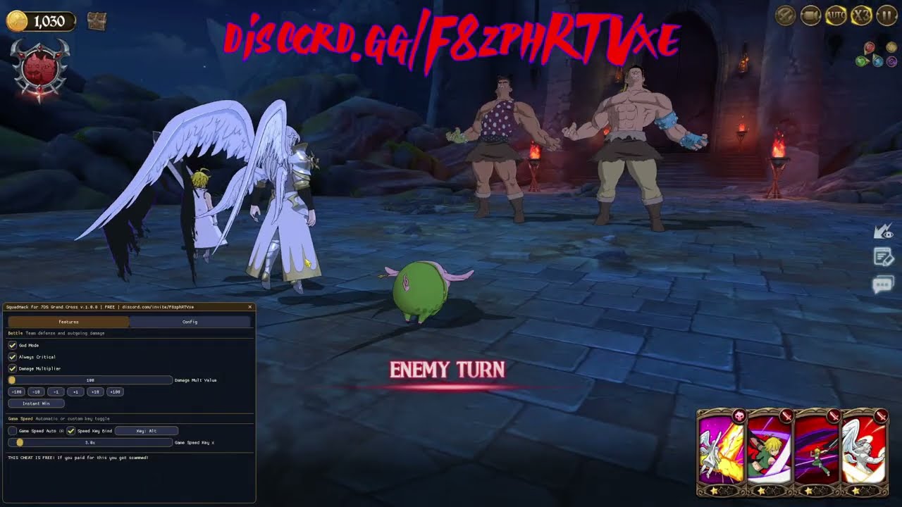 7 Deadly sins: Grand Cross HACK: Godmode, damage multiplier and more!