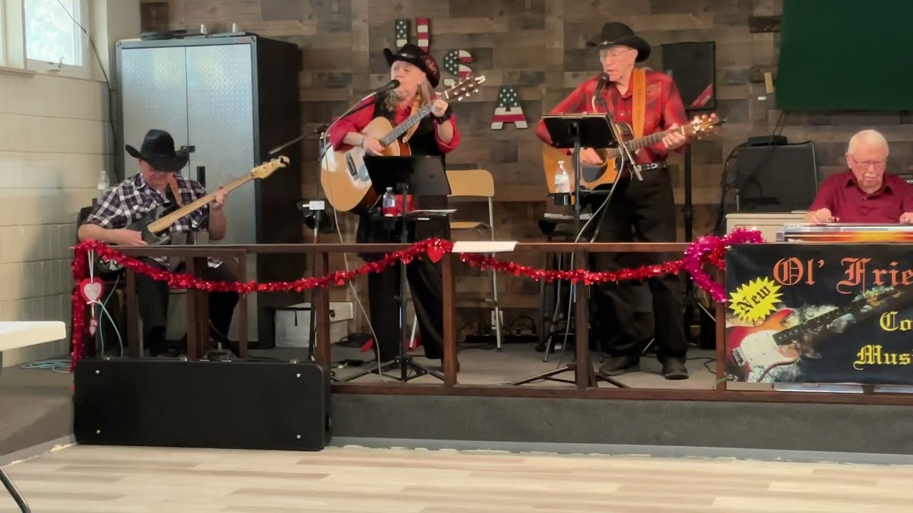 Marilee singing at New Ol Friends,  32 Acres