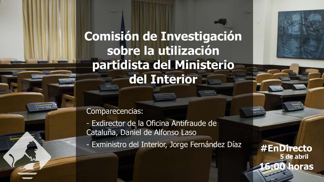 Comisión de Investigación sobre la utilización partidista del Ministerio del Interior (5/04/2017)