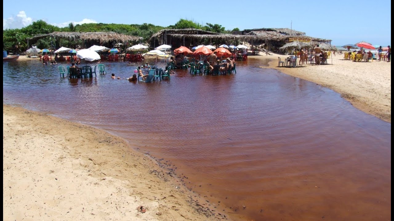 Praia do Riacho Doce, lugar de muita beleza que separa a Bahia e o Espírito Santo