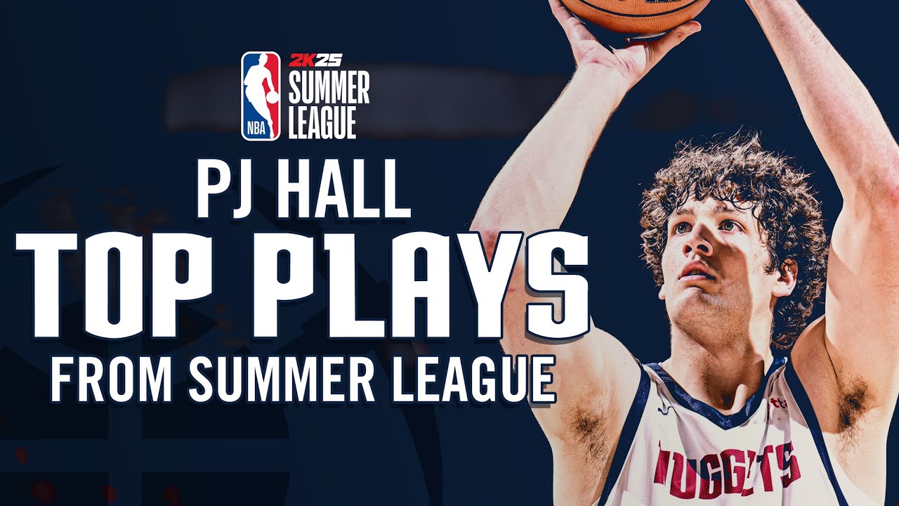 PJ Hall's Top Plays from 2024 NBA2k Summer League  🎥