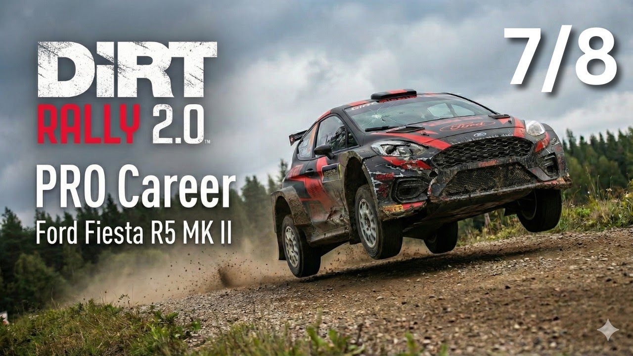15 KM SKUPIENIA! Ford Fiesta R5 MK II na Kontinjärvi! DiRT Rally 2.0