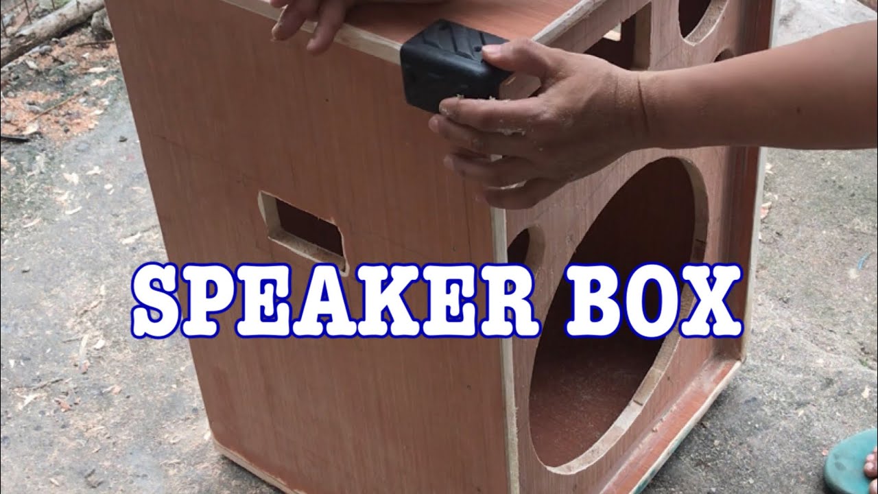 SPEAKER  BOX  ASSEMBLY  SIZE 15
