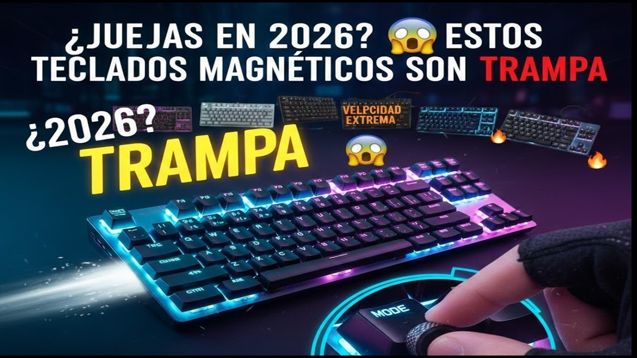 ¿Juegas en 2026? 😱 Estos Teclados Magnéticos son TRAMPA